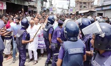 ভোলায় পুলিশ-বিএনপি সংঘর্ষের ঘটনায় দুই মামলা: আটক ৮