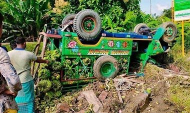 সাজেকে জিপ উল্টে নিহত ২