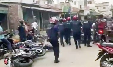 ময়মনসিংহের ফুলবাড়িয়ায় পুলিশের হামলায় বিএনপির কর্মসূচি পণ্ড