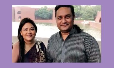 মমতাজের স্বামীর গাড়িতে হামলা