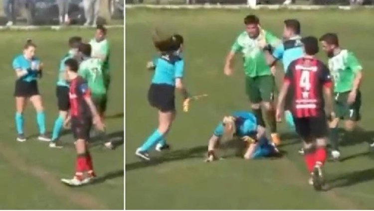 নারী রেফারিকে ঘুষি মেরে আজীবন নিষিদ্ধ আর্জেন্টাইন ফুটবলার