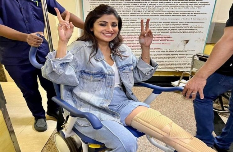  শুটিংয়ে পা ভাঙলেন শিল্পা শেঠি