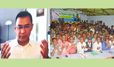 বাগবাড়িতে জিয়াউর রহমান গ্রাম হাসপাতাল ও স্বাস্থ্য সেবার উদ্ধোধন করলেন তারেক রহমান