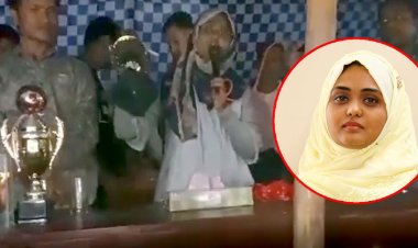 ট্রফি ভেঙে খেলা শেষ করলেন ইউএনও, ভিডিও ভাইরাল