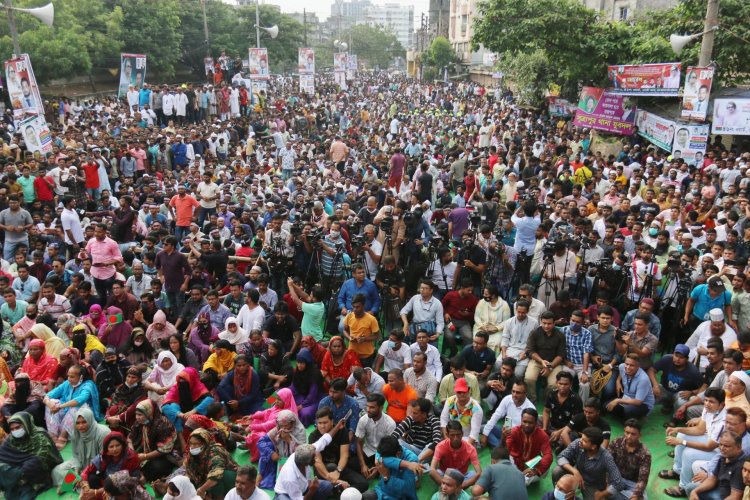 জীবন দিয়ে যাব, নয়তো বেঁচে থাকলে দেশকে মুক্ত করে ছাড়বো : আমীর খসরু 