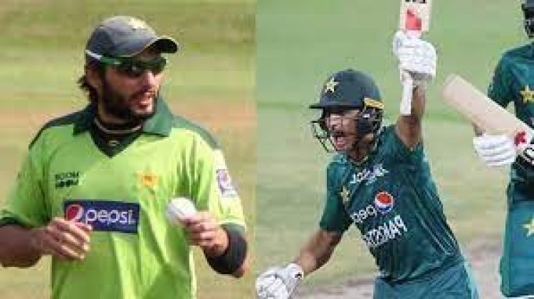 শহীদ আফ্রিদির সংস্থায় সেই ব্যাট দিলেন নাসিম শাহ