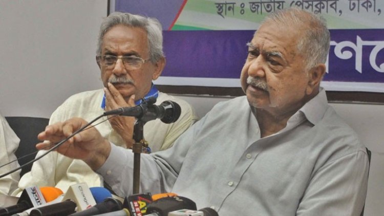 ড. কামাল হোসেনকে অব্যাহতি দিলেন বিরোধীরা