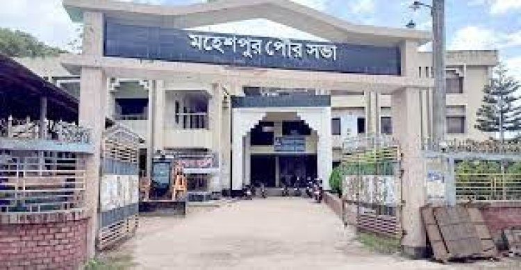 মহেশপুর পৌরসভার কোটি টাকা বিল বকেয়া, সড়ক বাতির সংযোগ বিচ্ছিন্ন