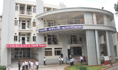 সরকারি কর্মচারী হাসপাতাল নিজেই যেন ‘রোগী’