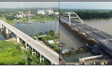 মধুমতি ও তৃতীয় শীতলক্ষ্যা সেতুর উদ্বোধন করলেন প্রধানমন্ত্রী