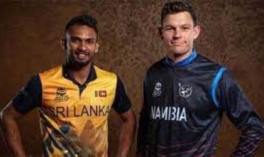  উদ্বোধনী ম্যাচে শক্তিশালী শ্রীলঙ্কার সামনে পুঁচকে নামিবিয়া