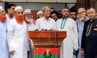 বিএনপির সমাবেশে জনতার ঢল দেখে সরকার আতঙ্কিত: মির্জা ফখরুল