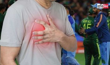ভারত-পাকিস্তান ম্যাচের শেষ মুহূর্তে হার্ট অ্যাটাকে যুবকের মৃত্যু