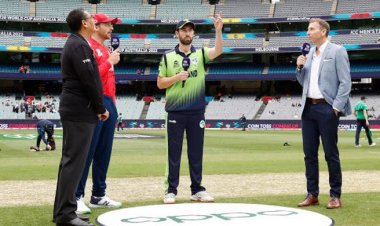  টস জিতে আয়ারল্যান্ডকে ব্যাটিংয়ে পাঠালো ইংল্যান্ড