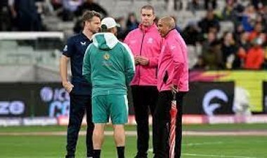 অস্ট্রেলিয়া-ইংল্যান্ডের হাইভোল্টেজ ম্যাচটিও পরিত্যক্ত