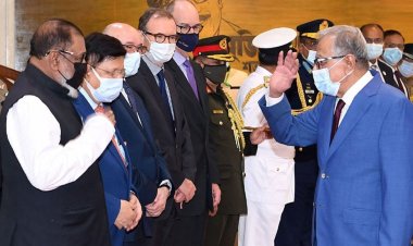 জার্মানি ও যুক্তরাজ্যের উদ্দেশে রাষ্ট্রপতির ঢাকা ত্যাগ