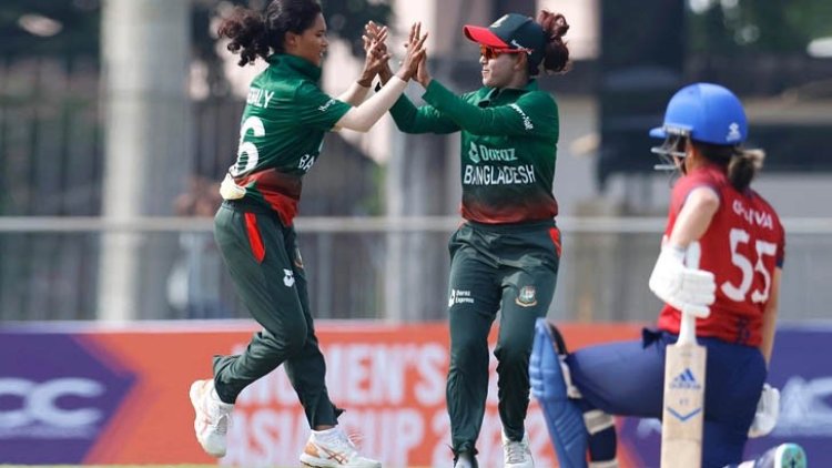 এশিয়াকাপে থাইল্যান্ডকে উড়িয়ে দিল বাংলাদেশ