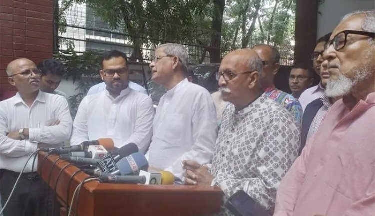 বিএনপির সঙ্গে সংলাপ শেষে কল্যাণ পার্টির চেয়ারম্যান বললেন ‘চমক আছে’