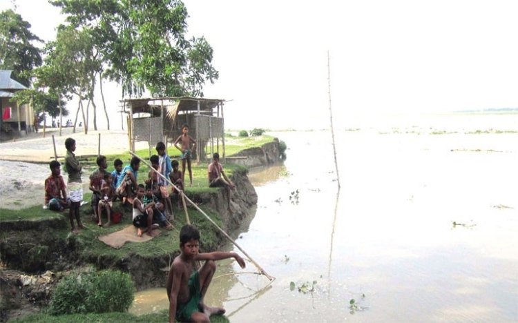 ব্রহ্মপুত্রে ভাঙন: ‘কই যামু, যাওনের জায়গা তো নাই’
