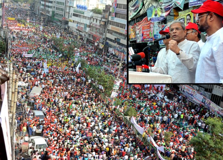 নিরপেক্ষ সরকার ছাড়া কোনো খেলা নয়, কাউকে খেলতে দেয়া হবে না: মির্জা ফখরুল