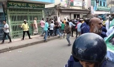 কিশোরগঞ্জে পুলিশ-বিএনপি সংঘর্ষে আহত ৩০