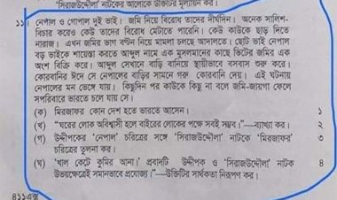 এইচএসসির প্রশ্নে সাম্প্রদায়িক বিতর্ক, অভিযুক্তদের তালিকা প্রকাশ