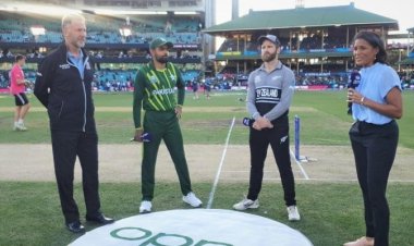 সেমিতে টস জিতে ব্যাটিংয়ে নিউজিল্যান্ড