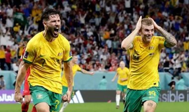 লেকির গোলে ১৬ বছর পর দ্বিতীয় রাউন্ডে অস্ট্রেলিয়া