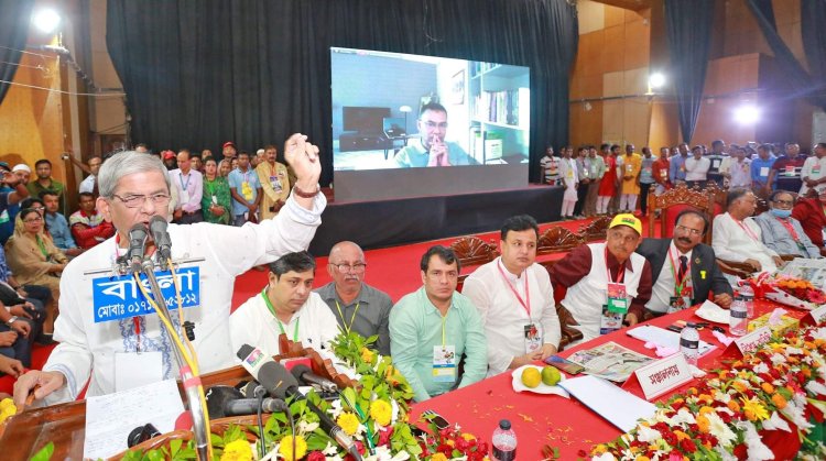 এখন আর নির্বাচন নির্বাচন খেলা হবে  না: মির্জা ফখরুল