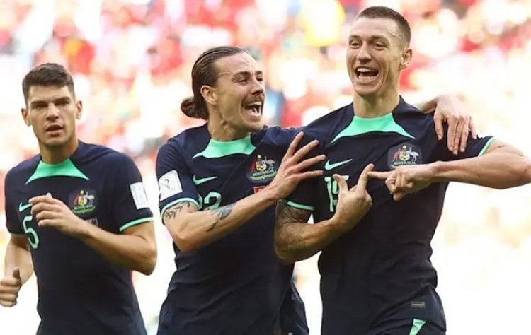 তিউনিশিয়াকে হারিয়ে টিকে রইলো অস্ট্রেলিয়া