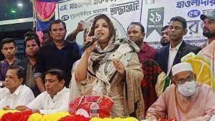 ১০ ডিসেম্বর গণতন্ত্র ফিরিয়ে আনার সমাবেশ: শামা ওবায়েদ