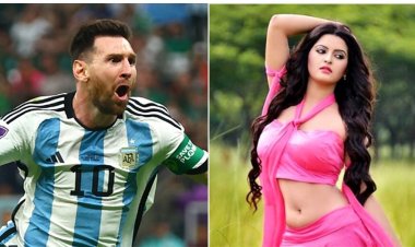  মেসির নাম শুনলেই যেমন লাগে পরীমণির