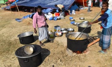 রান্নার চুলায় পানি ঢেলে দেয়ার অভিযোগ পুলিশের বিরুদ্ধে