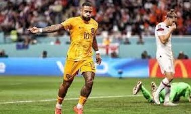 ডিপাই-ব্লিন্ডের গোলে এগিয়ে নেদারল্যান্ডস