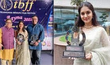  প্রথমবার দেশের বাইরে সিনেমায় পুরস্কার পেলেন মিথিলা