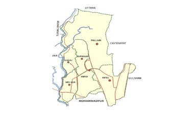 মিরপুরে অগ্নিকাণ্ডে নারী-শিশু দগ্ধ