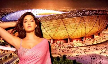 বিশ্বকাপের সমাপনী আসর মাতালেন নোরা ফাতেহি