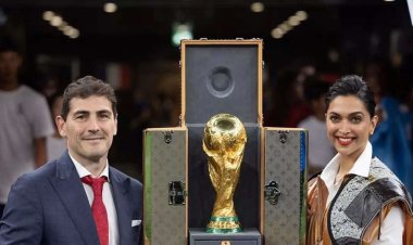  দীপিকা যে কারণে বিশ্বকাপ ট্রফি উন্মোচনের সুযোগ পেলেন