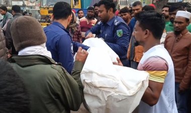 অফিসে যাবার পথে প্রাণ গেল নারীর