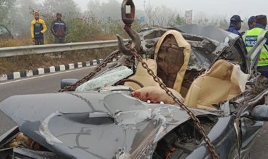 ফরিদপুরে ঘন কুয়াশায় সড়ক দুর্ঘটনায় মা-মেয়েসহ ৩ জন নিহত