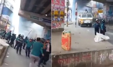 মৌচাকে পুলিশ-জামায়াত সংঘর্ষ, ধাওয়া-পাল্টাধাওয়া