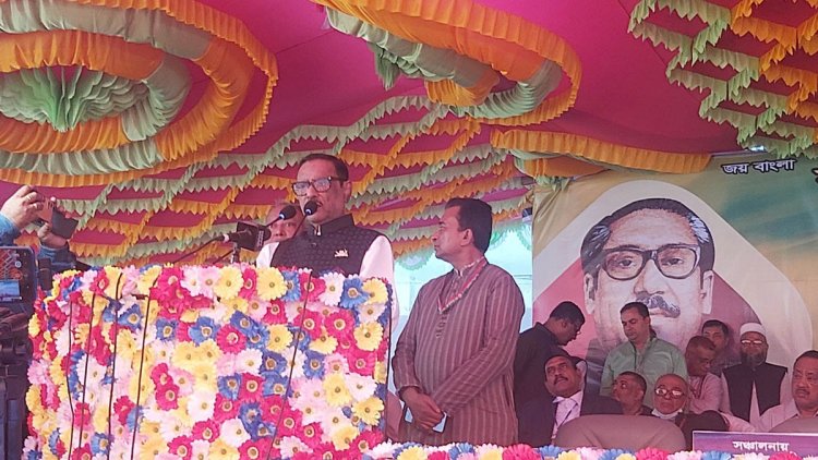 বিএনপি লাঠি নিয়ে এলে, খেলা কাকে বলে দেখানো হবে : কাদের