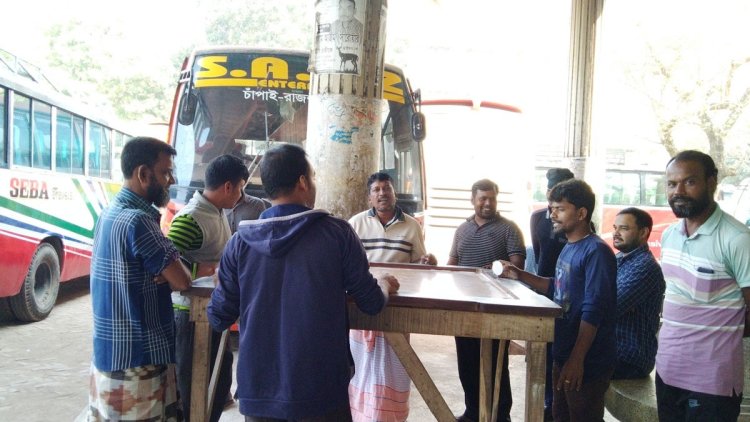 ধর্মঘট নিয়ে কথা বলতে চান না পরিবহন শ্রমিকরা