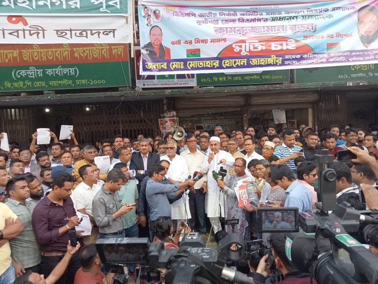নয়াপল্টনে বিএনপির সামাবেশে বাধা দেয়ার চেষ্টা চলছে: মির্জা আব্বাস