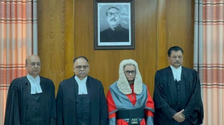শপথ নিলেন আপিল বিভাগের নতুন তিন বিচারপতি