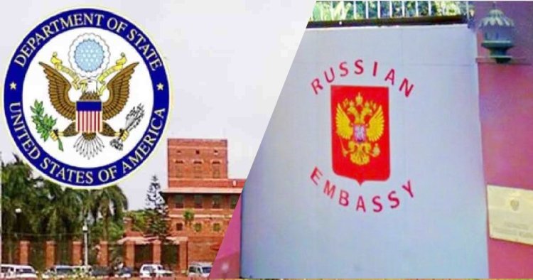 মার্কিন দূতাবাসের প্রশ্ন, বাংলাদেশের অভ্যন্তরীণ বিষয়ে হস্তক্ষেপের বিরুদ্ধে রাশিয়া, ইউক্রেনের ক্ষেত্রে কি?