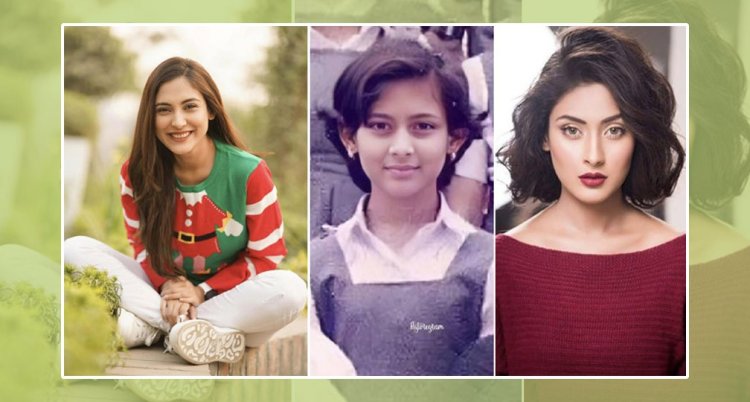 শৈশবের ছবি শেয়ার করে যা বললেন মেহজাবীন