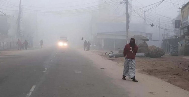 ৯ ডিগ্রিতে নেমেছে তেঁতুলিয়ায় তাপমাত্রা