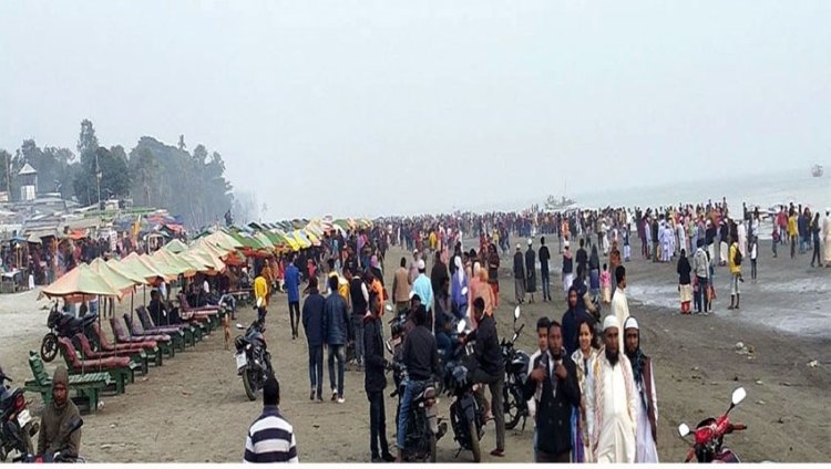 থার্টিফার্স্ট নাইট উপলক্ষে কুয়াকাটা সেজেছে নতুনরূপে