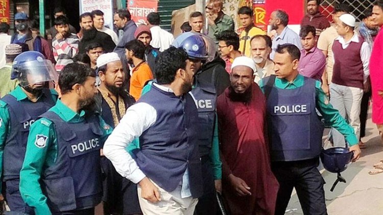 রংপুরে মিছিল থেকে জামায়াত-শিবিরের ৯ নেতাকর্মী আটক